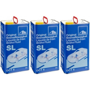 ATE Original Bremsflüssigkeit SL DOT 4 3x 5 = 15 Liter