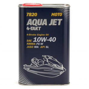 MANNOL 7820 Aqua Jet 4-Takt 10W-40 Motorrad Motoröl 1l