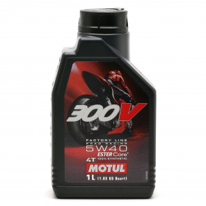 Motul 300V Factory Line Road Racing 5W40 4T Motorrad Motoröl 1l