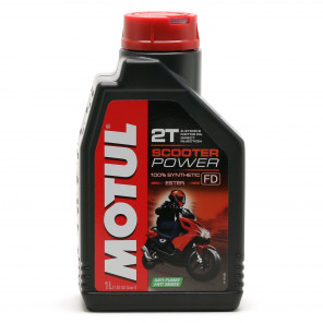 Motul Scooter Power 2T ester vollsynthetisches Motorrad Motoröl 1l
