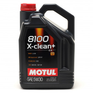 Motul 8100 X-clean + 5W-30 Motoröl 5l