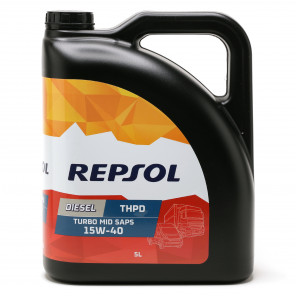 Repsol LKW/ NKW Motoröl DIESEL TURBO THPD MID SAPS 15W40 5 Liter