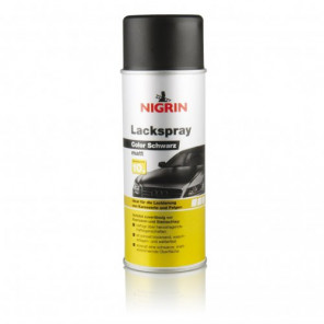 Nigrin Lackspray schwarz matt 400 ml