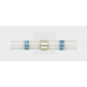 Lötstoßverbinder mit thermoplastischem Ring 2 - 4 mm², blau 2Stk.