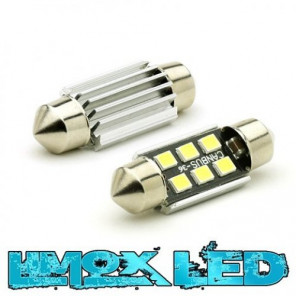 Soffitte C5W 31mm 6x 2835 SMD Weiß 250 Lumen