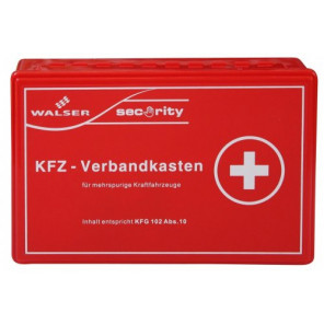 KFZ Verbandskasten rot nach KFG 102 Abs. 10
