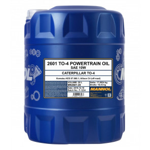 MANNOL TO-4 Powertrain Oil SAE 10W 20l Kanister