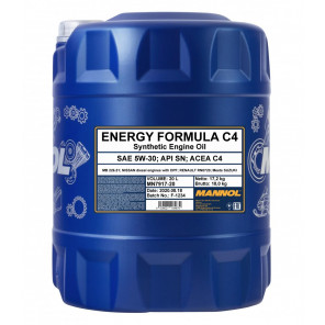 Mannol Energy Formula C4 5W-30 Motoröl 20l Kanister