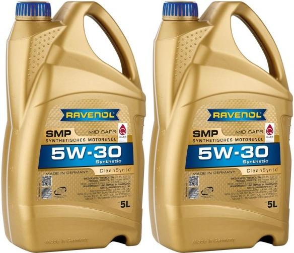 RAVENOL SMP SAE 5W-30 Motoröl – 5 Liter Hochleistungsöl Für Moderne Motoren