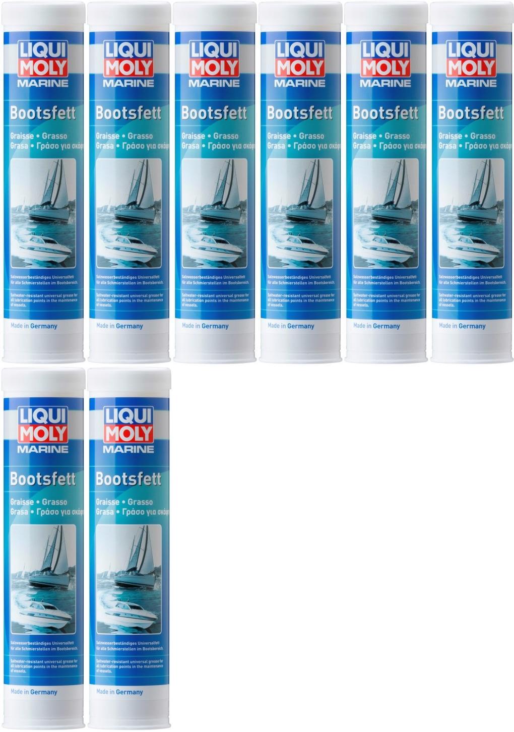 LIQUI MOLY 25041 Grasso Marino Impermeabile Per Barche - 2x250g, Resistente All'Acqua Salata, Per Cuscinetti E Componenti Nautici