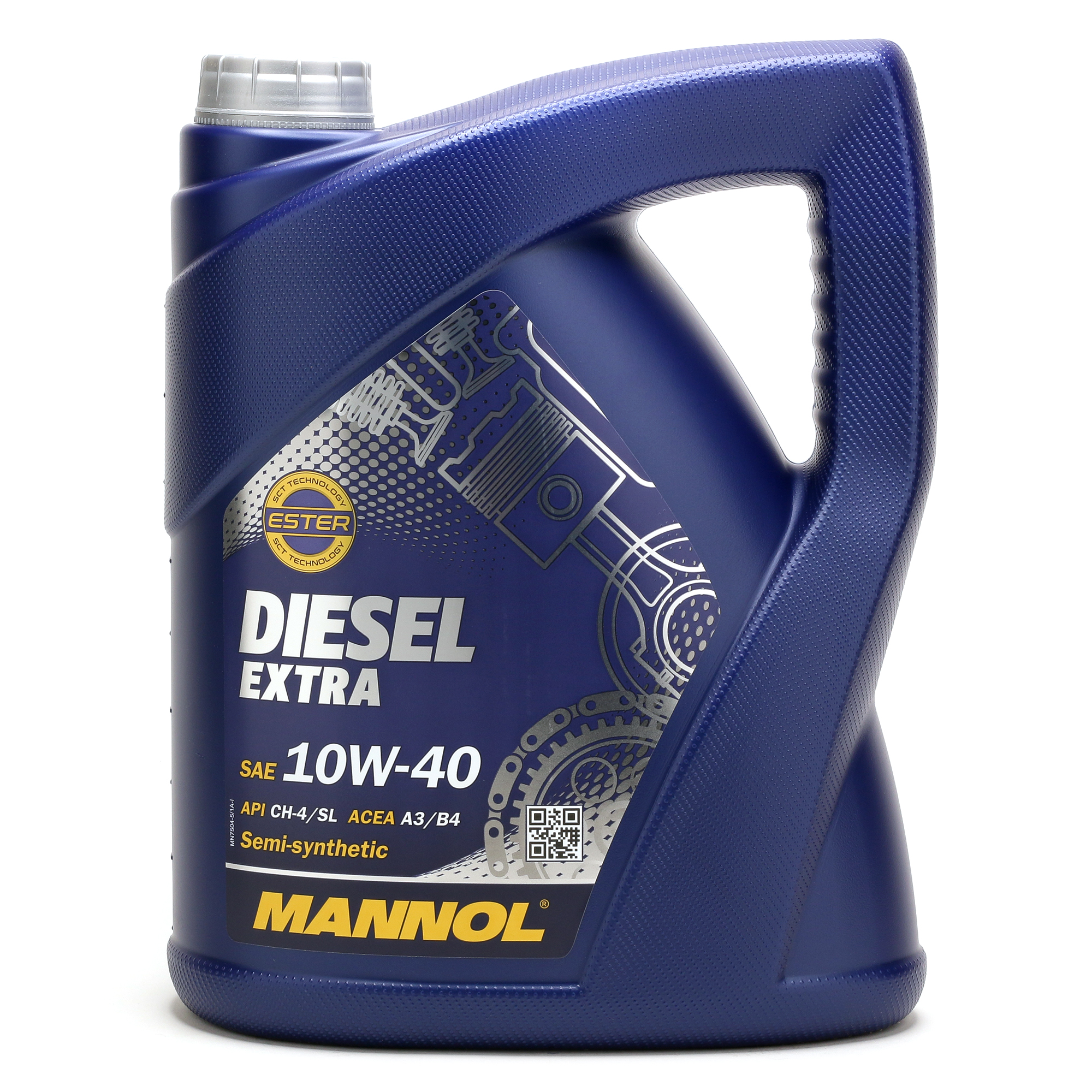 MANNOL Diesel Extra 10W-40 Motoröl 5Liter - SAE 10W-40 - PKW