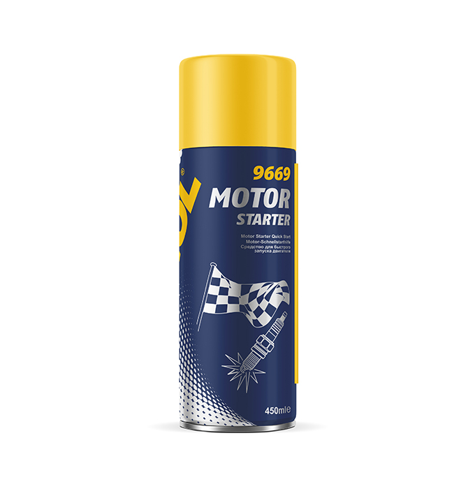 Mannol Motor Starter 450ml - Starthilfe Spray - Motorpflege