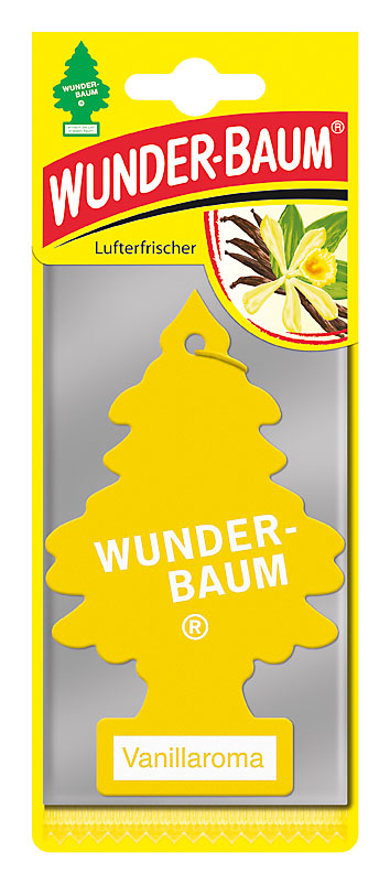 Wunderbaum® Vanille - Original Auto Duftbaum Lufterfrischer