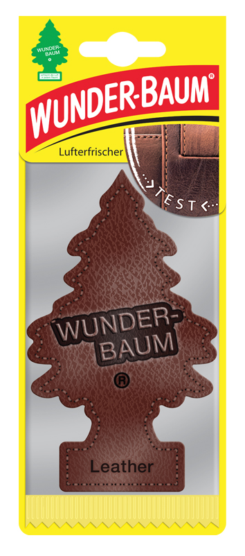 Wunderbaum® Leather, Leder - Original Auto Duftbaum