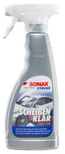 SONAX XTREME Scheiben Klar NanoPro 500ml - Glaspflege (Außen) -  Scheibenreiniger - Pflege & Wartung 